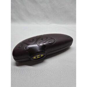 KOALI Glasses Sunglasses Clamshell Hard Case Dark Brown & Green Morel France